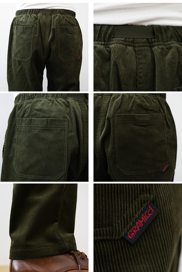 GRAMICCI（グラミチ） コーデュロイ ルーズ テーパード リッジ パンツ