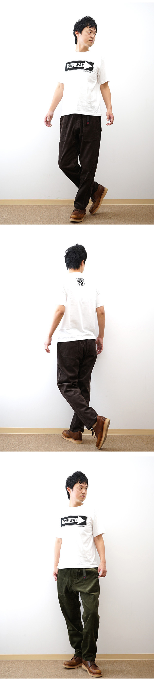 GRAMICCI（グラミチ） コーデュロイ ルーズ テーパード リッジ パンツ