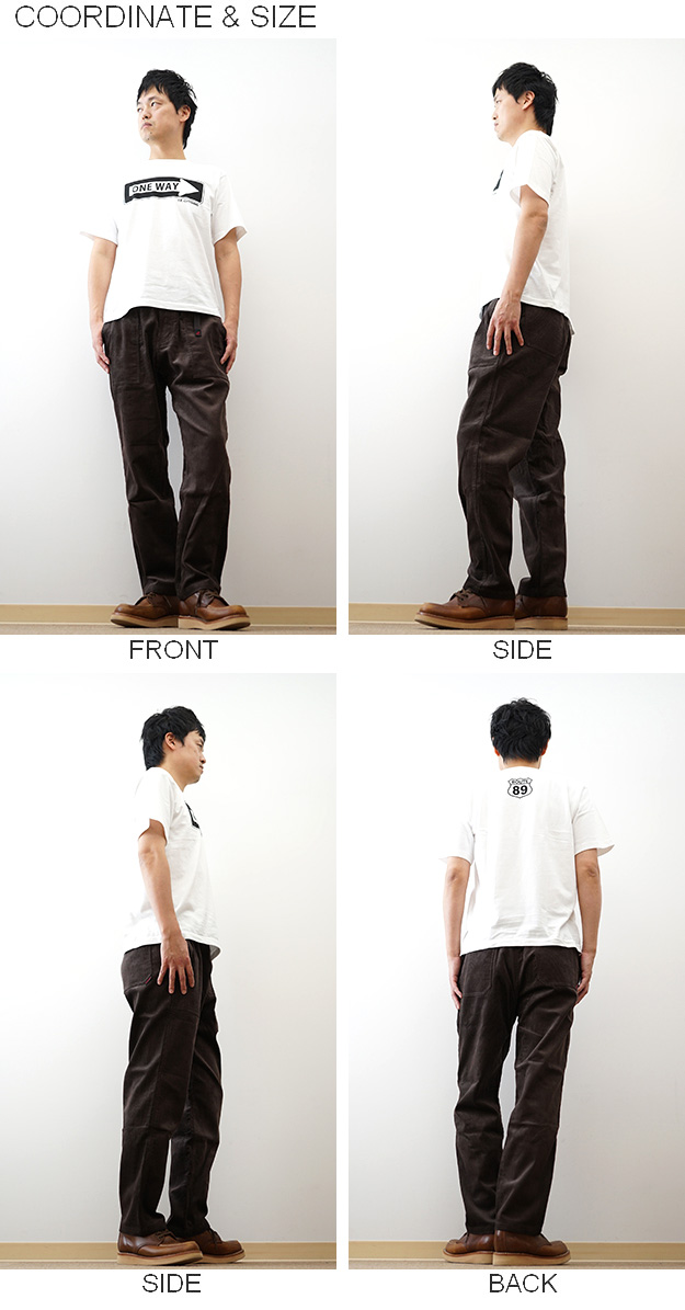 GRAMICCI（グラミチ） コーデュロイ ルーズ テーパード リッジ パンツ