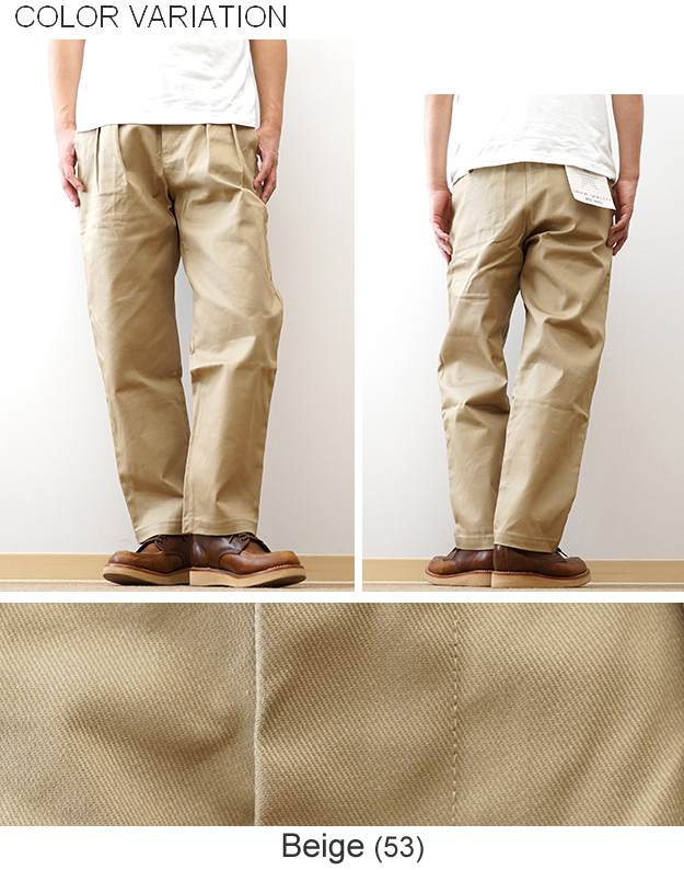 Schott N.Y.C（ショット） Schott TC 2タック ワイドパンツ メンズ