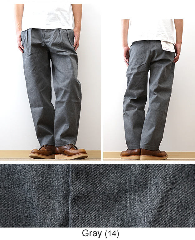 Schott N.Y.C（ショット） Schott TC 2タック ワイドパンツ メンズ