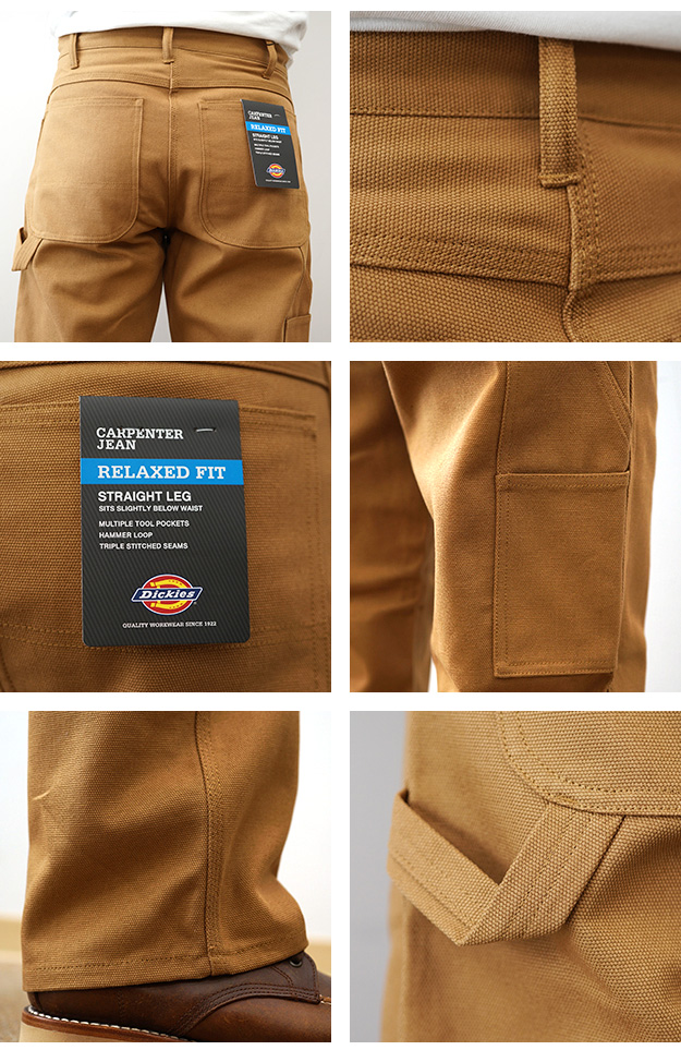 Dickies（ディッキーズ） ダックカーペンターパンツ メンズ コットン