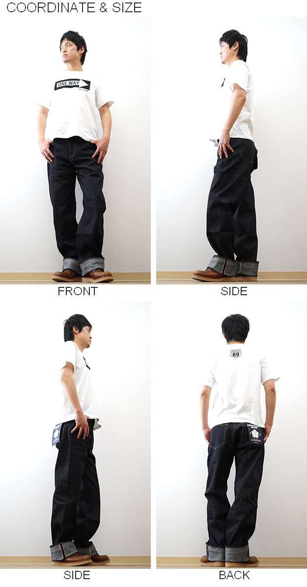 桃太郎ジーンズ（MOMOTARO JEANS） スタンダード ワイド ジーンズ