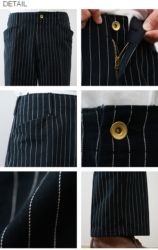 Schott N.Y.C（ショット） Schott ストライプ フリスコパンツ メンズ