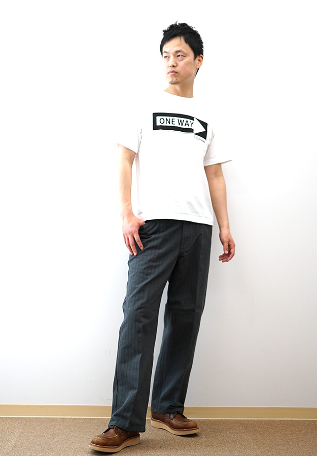 Schott N.Y.C（ショット） Schott ストライプ フリスコパンツ メンズ
