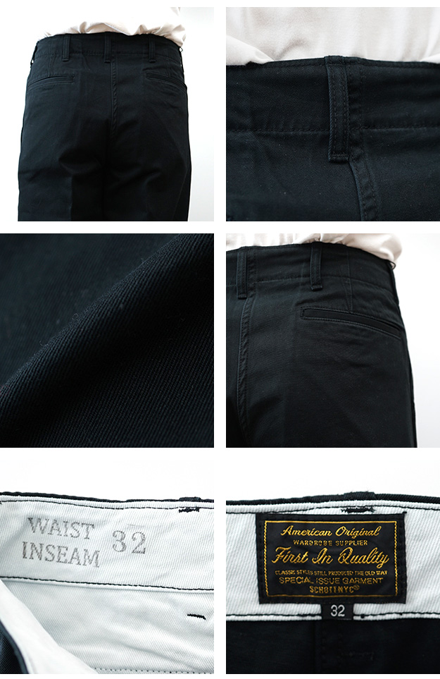 Schott N.Y.C（ショット） Schott チノ トラウザーズ ワークパンツ