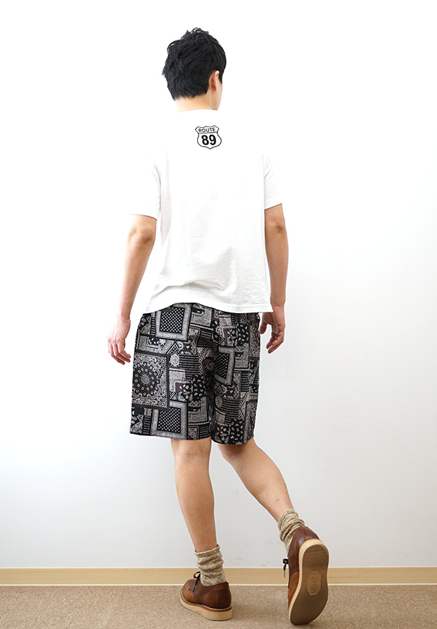 【美品】NEW ERA バンダナ柄ショートパンツ 夏 ストリート XL NEW ERA（ニューエラ） イージー ショートパンツ ショーツ メンズ
