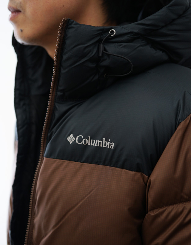 ジャケット・アウター Columbia alpine down hoodie brown Columbia（コロンビア） 防水 ダウンジャケット サンライズ キャビン
