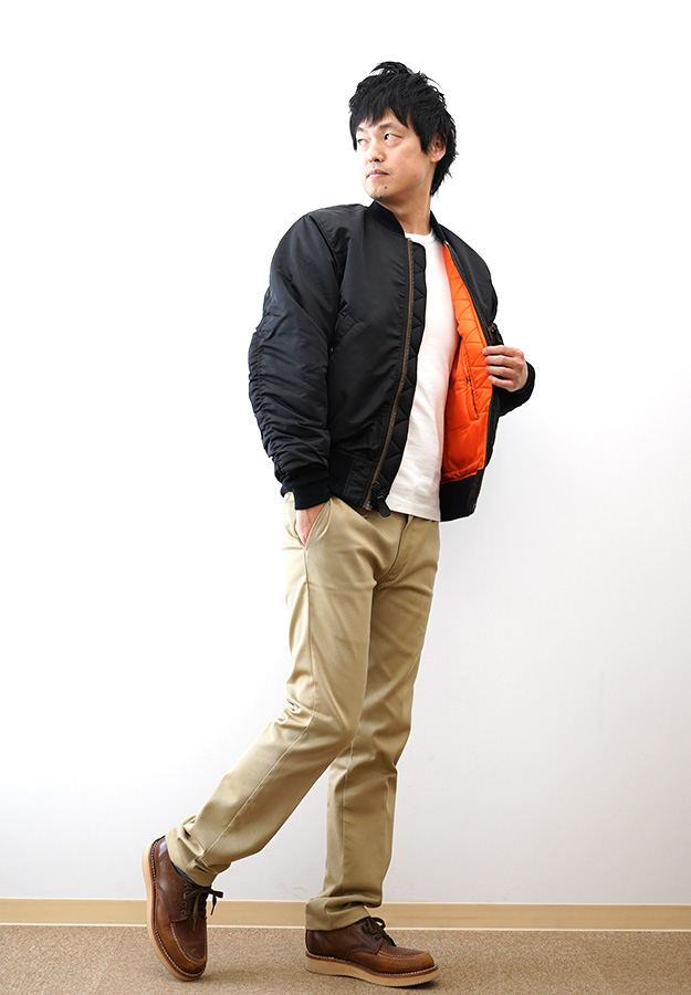 HOUSTON（ヒューストン） MA-1 フライトジャケット メンズ レディース