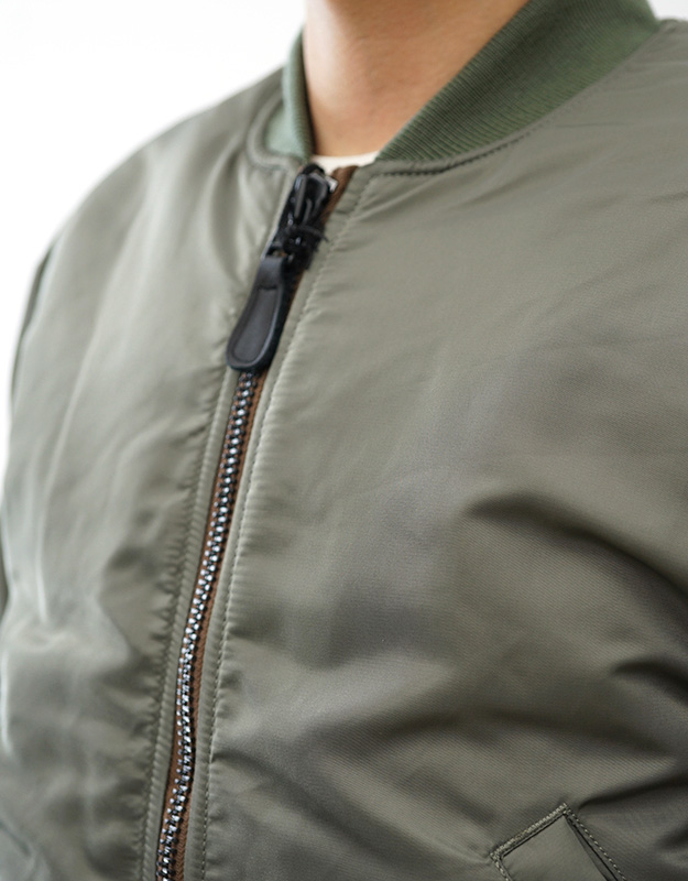 新品/タグ付き■HOUSTON フライトジャケット　MA-1 カーキ HOUSTON（ヒューストン） MA-1 フライトジャケット メンズ レディース