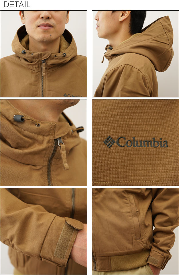 Columbia コロンビア U.S. model ロマビスタフーディー 裏地 フリース 