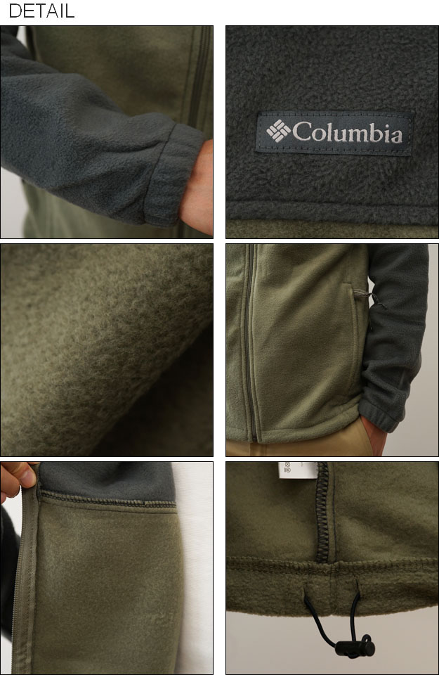 Columbia コロンビア フリース ジャケット メンズ スティーンズ マウンテン フルジップ レディース アウトドア 登山 フェス キャンプ 通勤  通学 WE3220 :2165041:JEANSBUG - 通販 - Yahoo!ショッピング