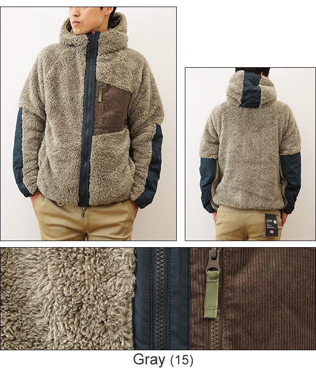 KRIFF MAYER クリフメイヤー シャギー ボア フリース ジャケット フード メンズ パーカー アウトドア キャンプ マンパ 秋冬 コーデ 大きい サイズ XL 2214401 | KRIFF MAYER | 04