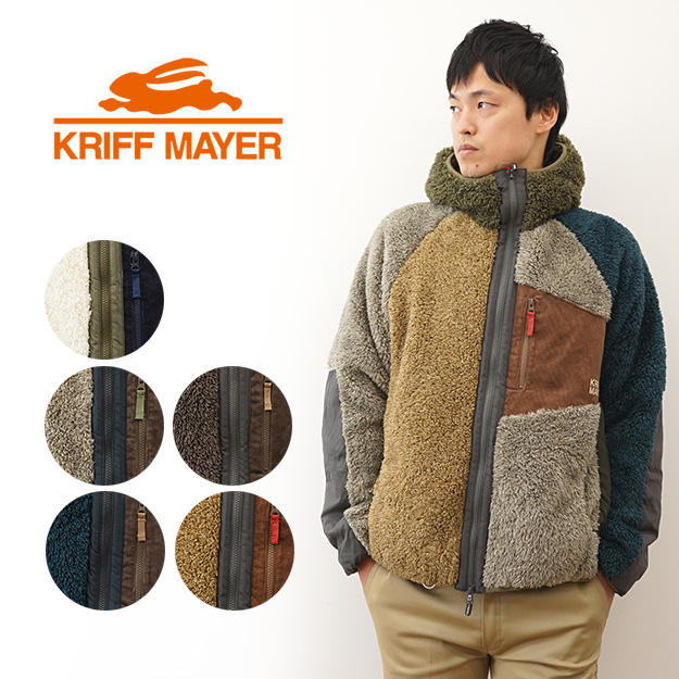 KRIFF MAYER クリフメイヤー シャギー ボア フリース ジャケット