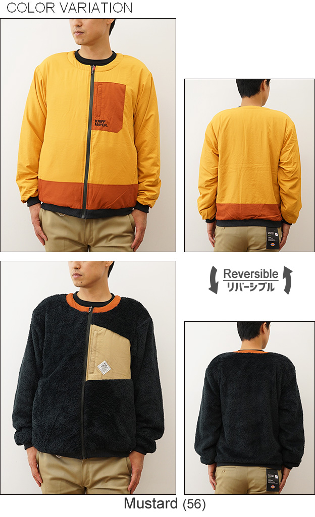 KRIFF MAYER クリフメイヤー ひっくり ジャケット ノーカラー メンズ レディース オーバーサイズ ビッグシルエット 大きい フリース 秋 冬 コーデ 2319301 | KRIFF MAYER | 05