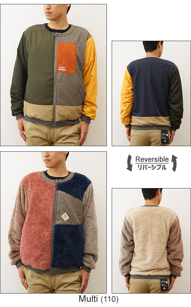 KRIFF MAYER クリフメイヤー ひっくり ジャケット ノーカラー