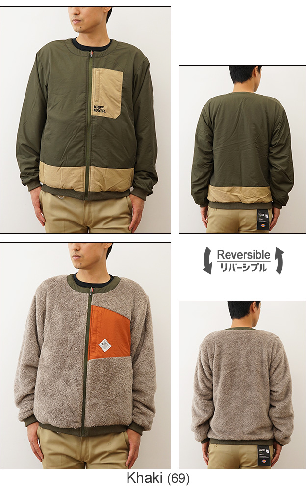 KRIFF MAYER クリフメイヤー ひっくり ジャケット ノーカラー メンズ レディース オーバーサイズ ビッグシルエット 大きい フリース 秋 冬 コーデ 2319301 | KRIFF MAYER | 10