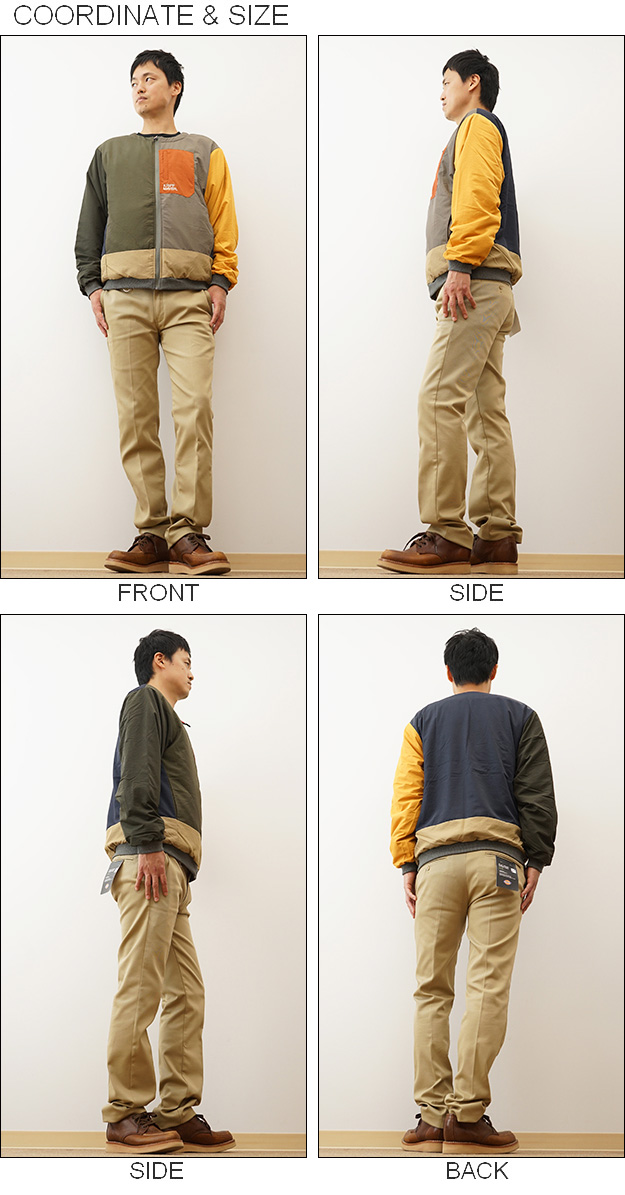 KRIFF MAYER クリフメイヤー ひっくり ジャケット ノーカラー メンズ レディース オーバーサイズ ビッグシルエット 大きい フリース 秋 冬 コーデ 2319301 | KRIFF MAYER | 01