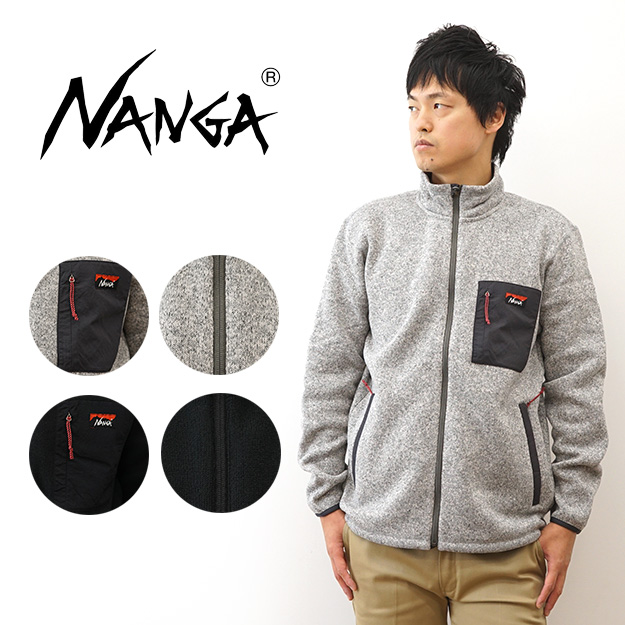 NANGA ナンガ ジャケット ポーラテック フリース ジップ ブルゾン メンズ アウター 大きい サイズ XL 暖かい アウトドア キャンプ 登山 春 秋 冬 コーデ 1D509 :2166096:JEANS BUG(ジーンズバグ)