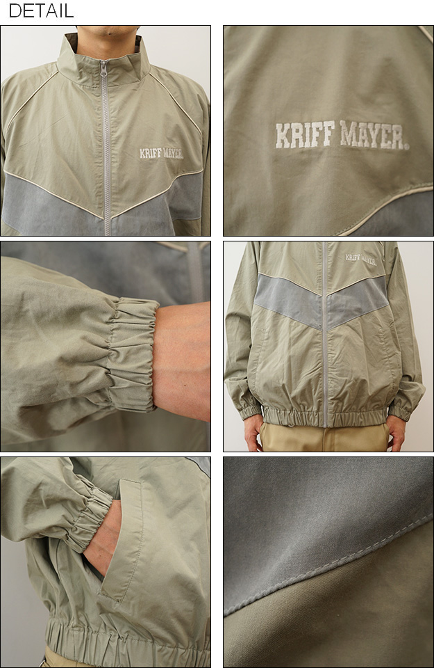 KRIFF MAYER クリフメイヤー デザイン トラック ジャケット メンズ レディース 大きいサイズ ゆったり オーバーサイズ アウター アメカジ ストリート 2414417 | KRIFF MAYER | 01