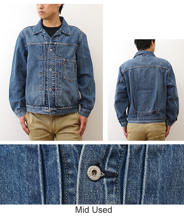 Levi's リーバイス TYPE I トラッカー ジャケット Gジャン デニムジャケット メンズ 大きいサイズ 綿100% 1936年復刻 1stモデル おしゃれ A31740000 A31740004 | Levi's | 11
