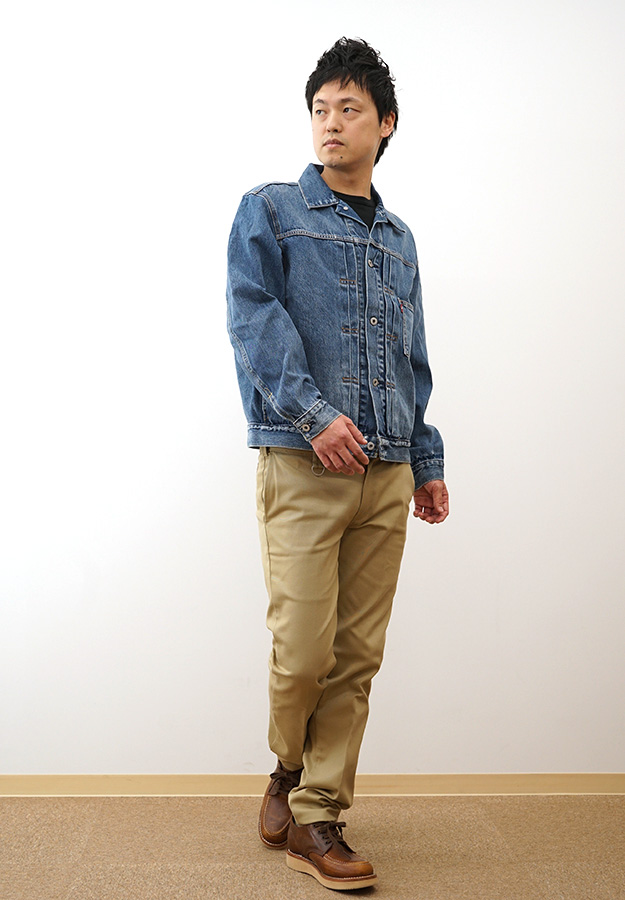 Levi's リーバイス TYPE I トラッカー ジャケット Gジャン デニムジャケット メンズ 大きいサイズ 綿100% 1936年復刻 1stモデル おしゃれ A31740000 A31740004 | Levi's | 05
