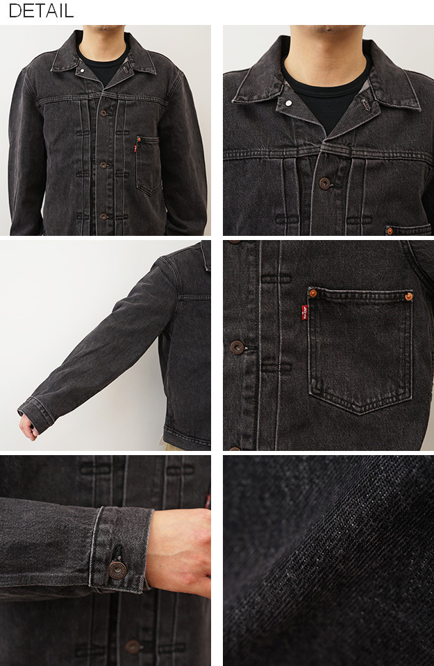 Levi's リーバイス TYPE I トラッカー ジャケット Gジャン デニムジャケット メンズ 大きいサイズ 綿100% 1936年復刻 1stモデル おしゃれ A31740000 A31740004 | Levi's | 08