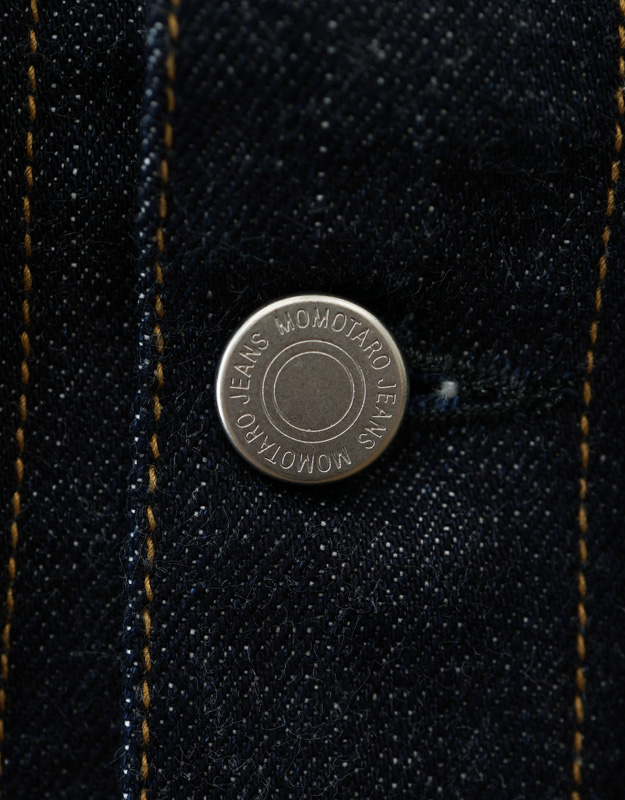 MOMOTARO JEANS 桃太郎ジーンズ クラシック デニム ジャケット 15.7oz メンズ ワンウォッシュ Gジャン アメカジ 定番 出陣ライン 日本製 岡山 児島 MMGJ0102の画像