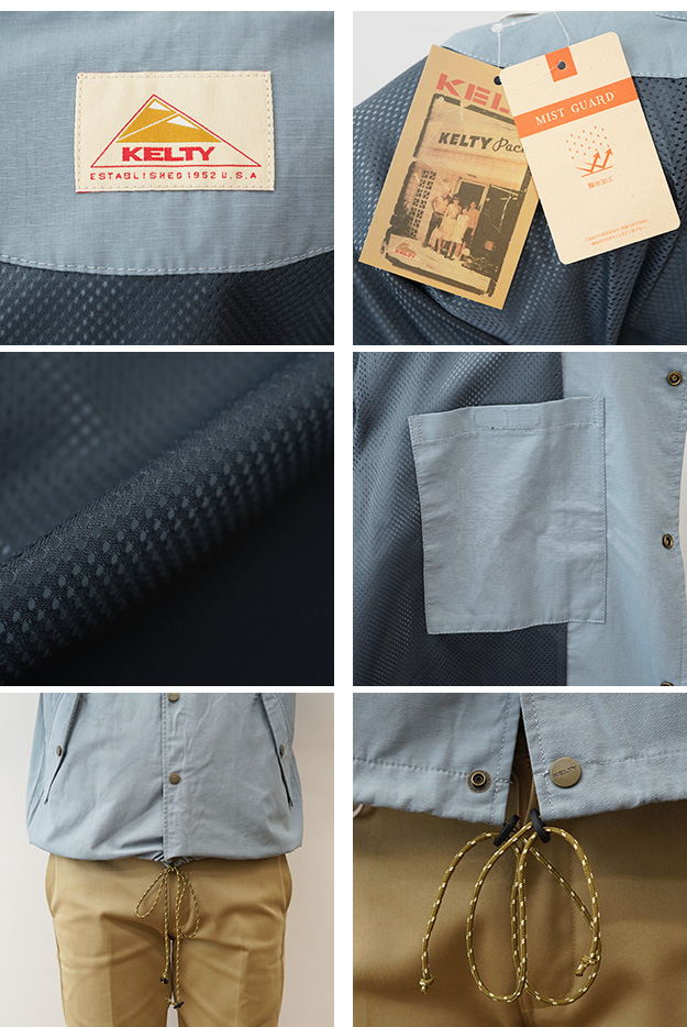 KELTY（ケルティ） フィールドジャケット 撥水 コーチジャケット