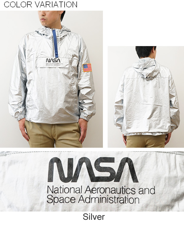 CHUMS（チャムス） ジャケット NASA スペース フーディ アノラック