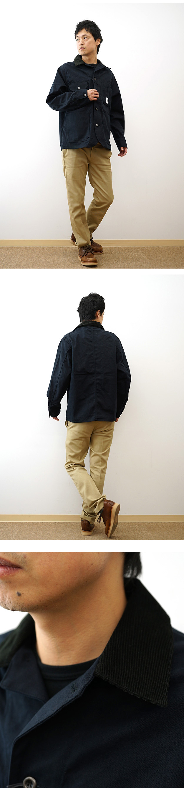 桃太郎ジーンズ（MOMOTARO JEANS） ダック カバーオール ジャケット