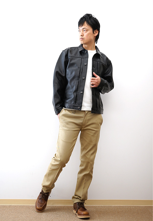 Schott N.Y.C（ショット） Schott シープレザー トラッカージャケット