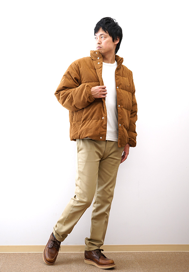 NANGA（ナンガ） コーデュロイ ダウン ジャケット メンズ 650FP 保温