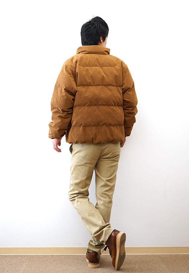NANGA（ナンガ） コーデュロイ ダウン ジャケット メンズ 650FP 保温