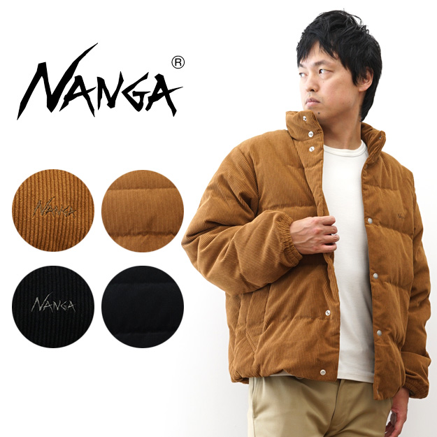 NANGA（ナンガ） コーデュロイ ダウン ジャケット メンズ 650FP 保温