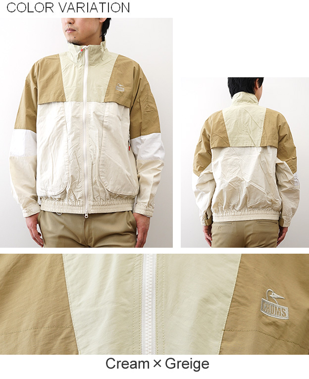 新品 CHUMS ナイロンジャケット 服Mサイズ CHUMS（チャムス） カーンズレトロスポーツ ジャケット メンズ