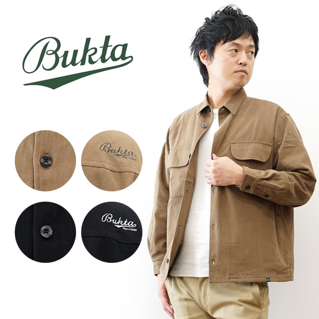 BUKTA バクタ 中綿 CPO ジャケット メンズ アウター 綿100% 微起毛 