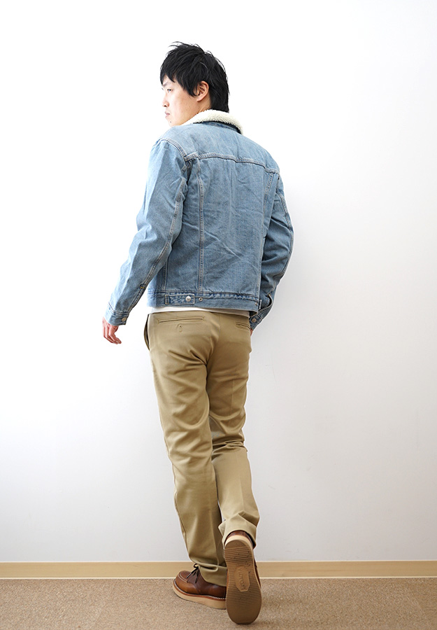 Levi's（リーバイス） TYPE3 シェルパ トラッカー ジャケット デニム