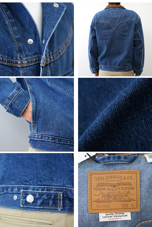 Levi's（リーバイス） デニムジャケット ウエスタンショートホーン