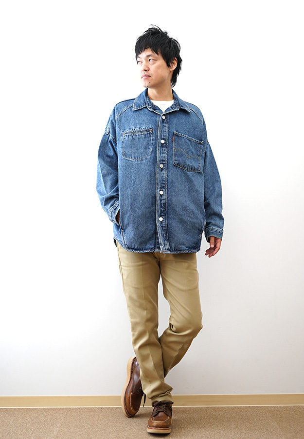 Levi's（リーバイス） TWISTED シャツジャケット 薄手 デニム