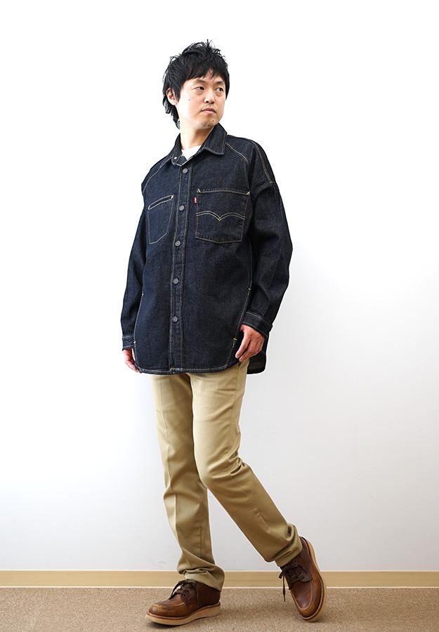Levi's（リーバイス） TWISTED シャツジャケット 薄手 デニム