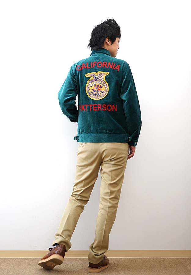 HOUSTON（ヒューストン） コットン 別珍 FFA ジャケット メンズ 100