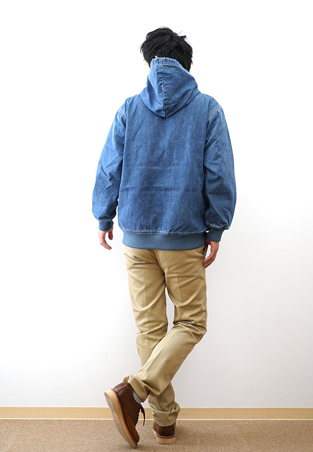 CHUMS（チャムス） ウォーム デニム パーカー ジャケット メンズ