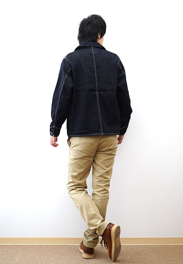 桃太郎ジーンズ（MOMOTARO JEANS） デニム カバーオール ジャケット