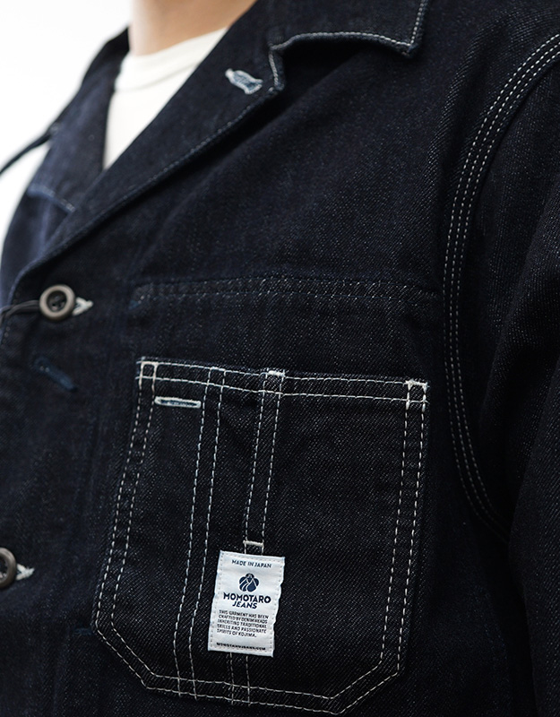 桃太郎ジーンズ（MOMOTARO JEANS） デニム カバーオール ジャケット