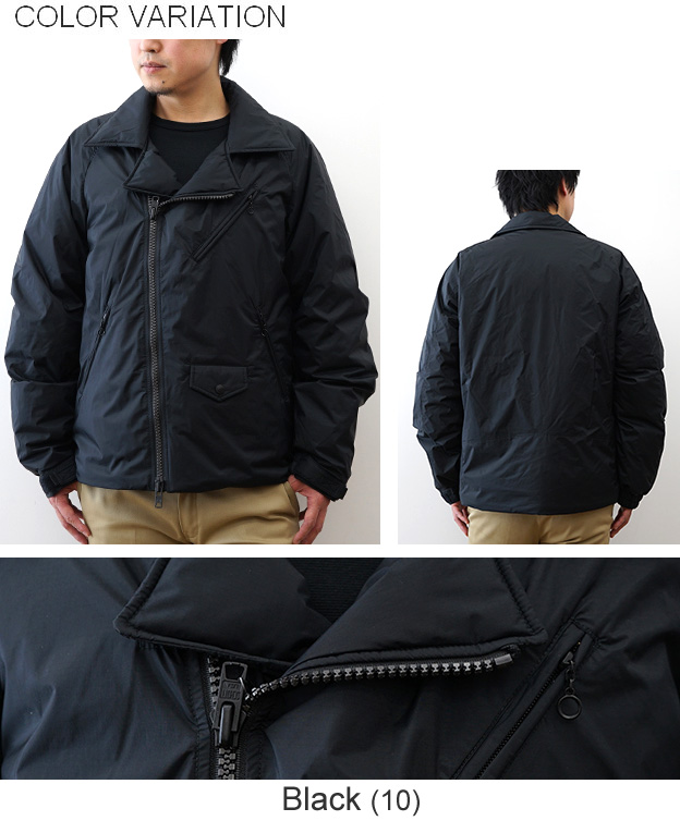 Schott ショット×NANGA ナンガ コラボ ダブルブレスト ダウンジャケット メンズ 防水透湿 AURORA TEX ダブルライダースデザイン 600フィルパワー 7825253004の画像