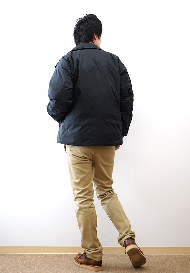 Schott ショット×NANGA ナンガ コラボ ダブルブレスト ダウンジャケット メンズ 防水透湿 AURORA TEX ダブルライダースデザイン 600フィルパワー 7825253004の画像