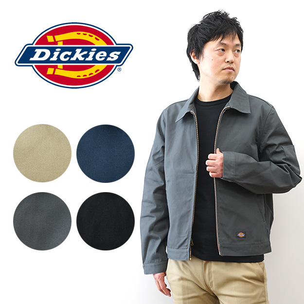 Dickies �f�B�b�L�[�Y �A�C�[���n���[�W���P�b�g �����Y �|���G�X�e�� �R�b�g�����a ���ȂȂ� �t�H�~ 3�V�[�Y�� �y�� �����₷�� �t�@�X�i�[�d�l JT75 DO0005