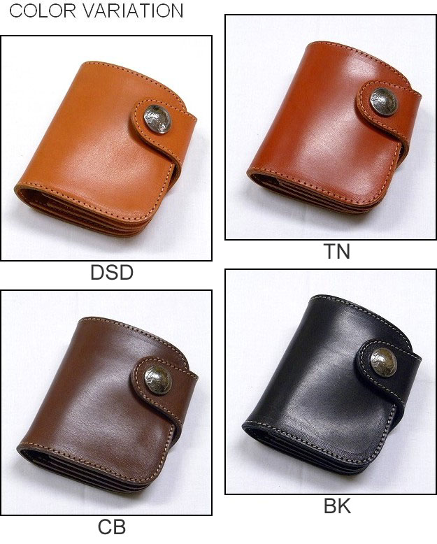 REDMOON/RRC Leather Short Wallet [RRC-HR-01C] レッド