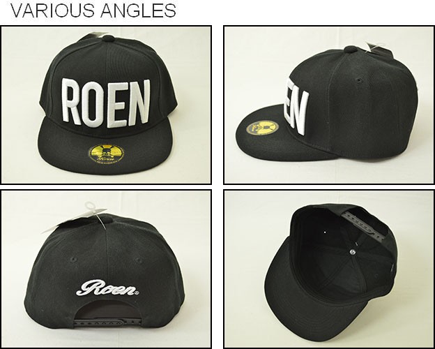 Roen（ロエン） 刺繍 ベースボールキャップ メンズ レディース BB 帽子 